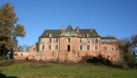 La façade du 17° siècle avant rénovation