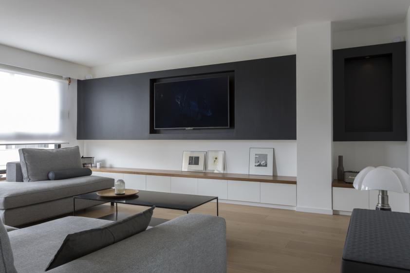 Restructuration d'un appartement en duplex à Levallois-Perret