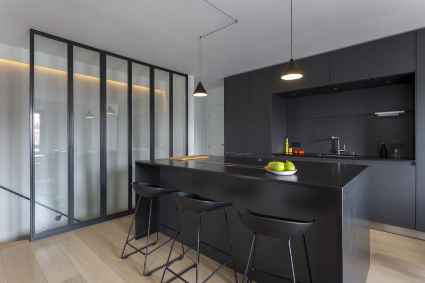 Restructuration d'un appartement en duplex à Levallois-Perret
