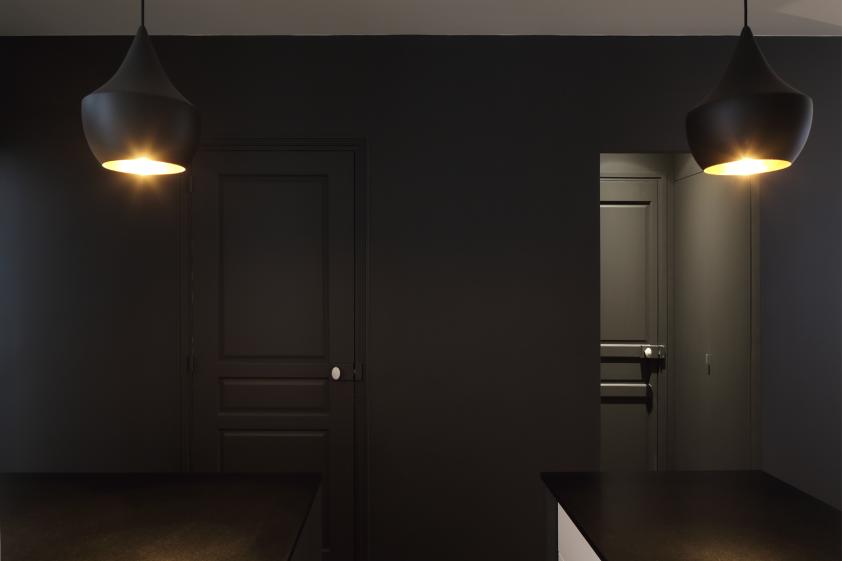 Réunion de deux appartements