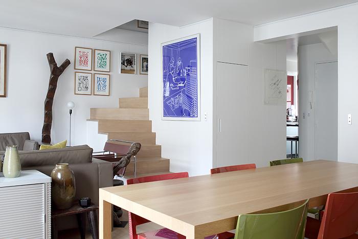Rénovation complète d'un appartement en duplex à Paris
