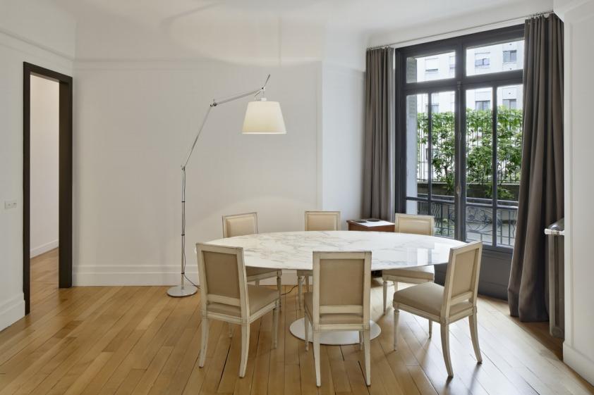 restructuration complète d'un appartement parisien