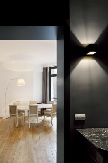 restructuration complète d'un appartement parisien