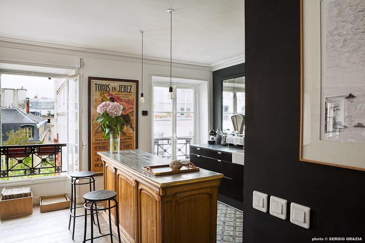 Mission de complète appartement de 100m² issue de liaison entre de deux lots con