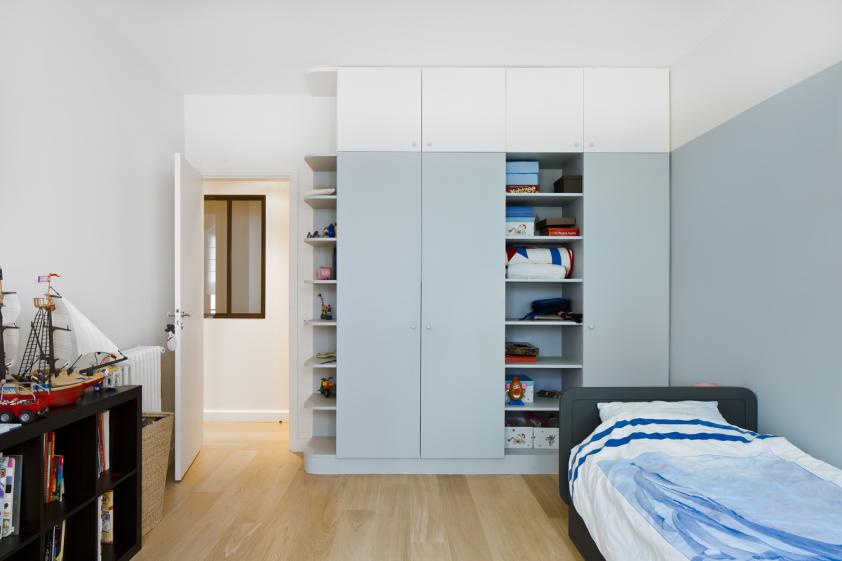 RESTRUCTURATION COMPLETE D'UN GRAND APPARTEMENT FAMILIAL