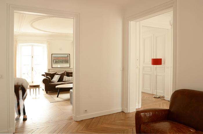 Rénovation complète d'appartement haussmanien 
