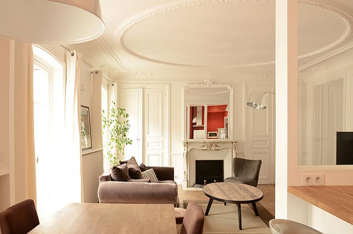 Rénovation complète d'appartement haussmanien 