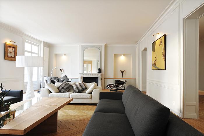 Rénovation complète d'un appartement haussmanien 