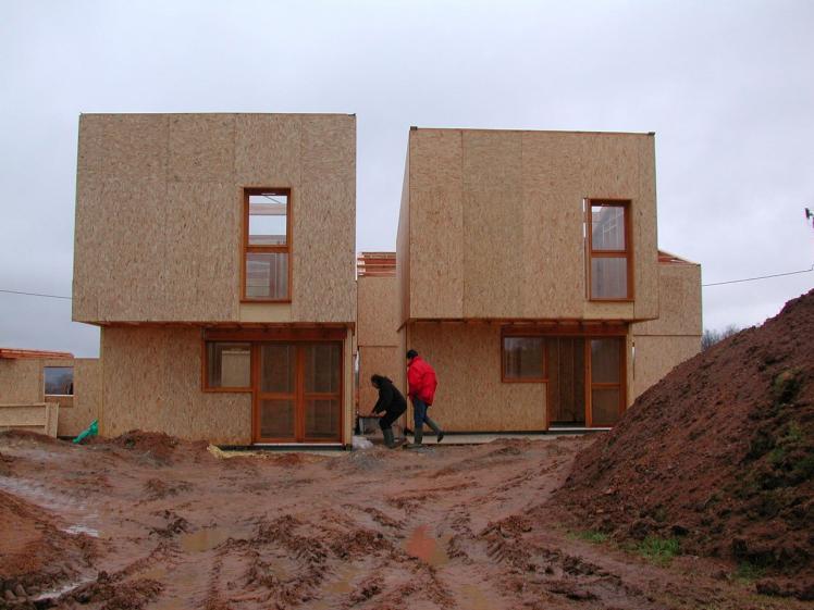 Construction d'un gite