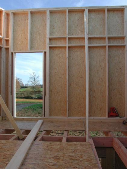 Construction d'un gite