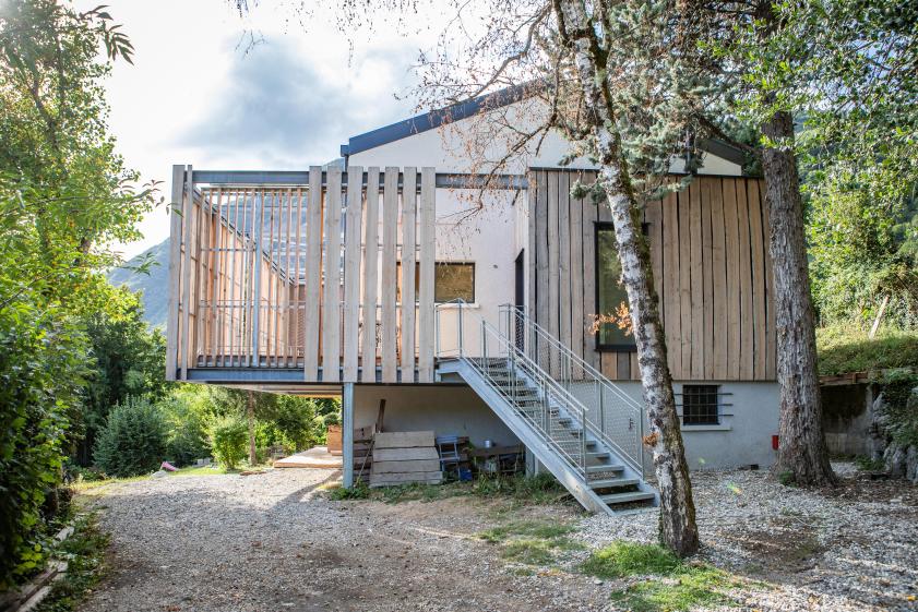 on-architectes, Réhabilitation maison Corenc