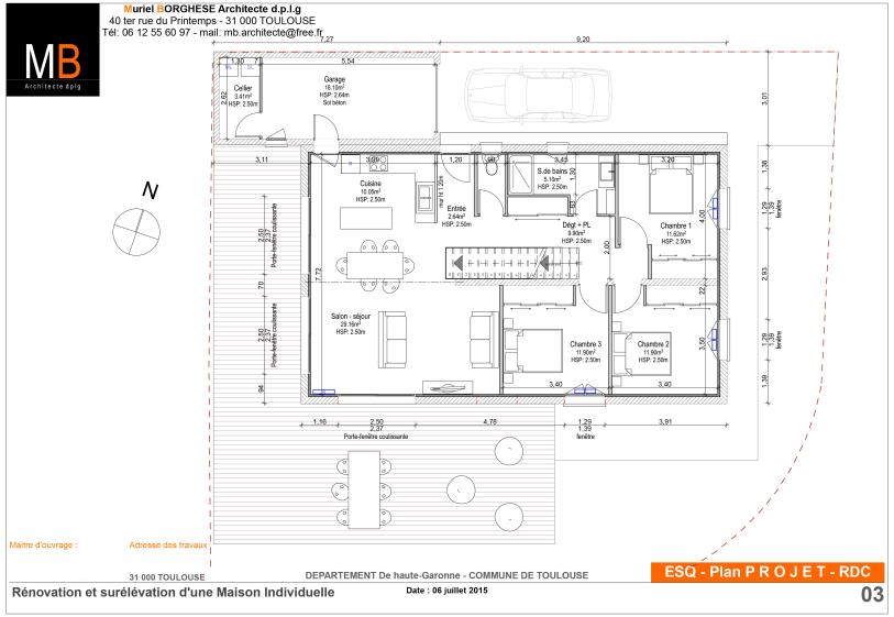 Projet Rez de chaussée