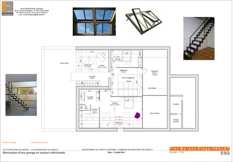 Projet Etage Grange