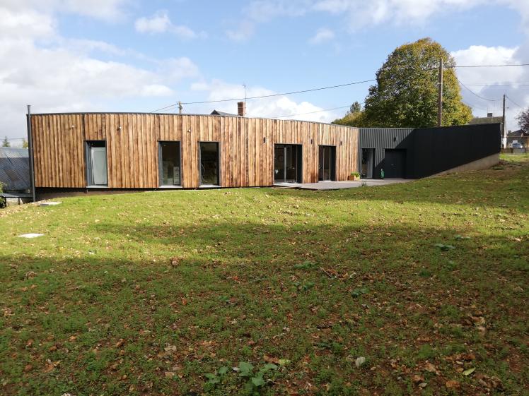 Maison paille, architecture passive