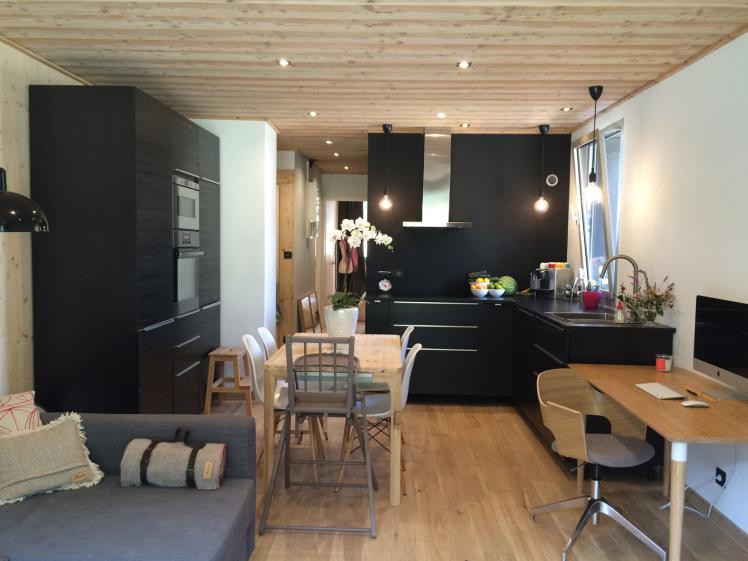 Rénovation complète d'un appartement des années 70.