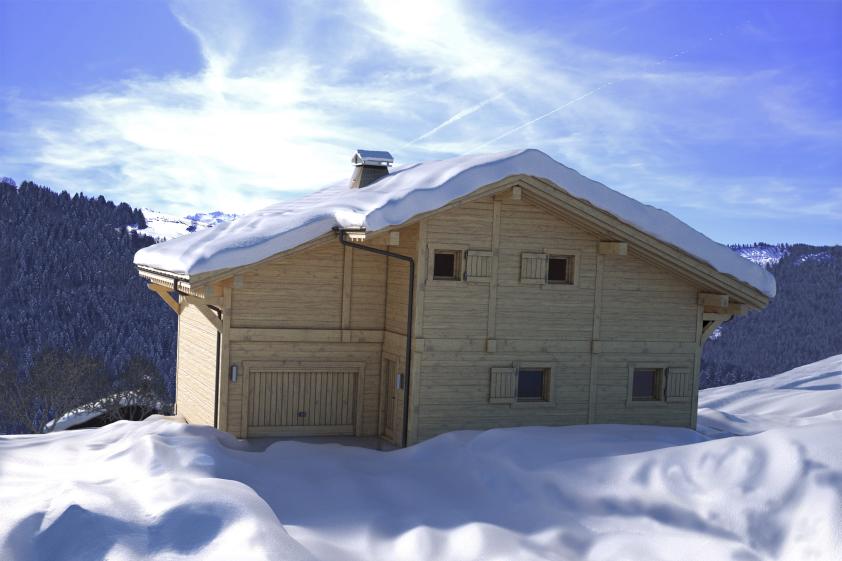 Conception d'un chalet dans la station de ski du Grand Bornand (Haute-Savoie).