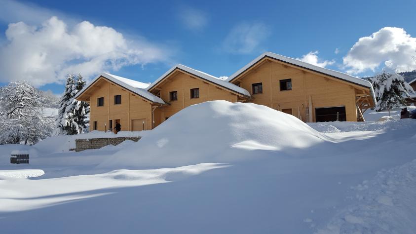 Conception et Maîtrise d'Oeuvre de 3 chalets