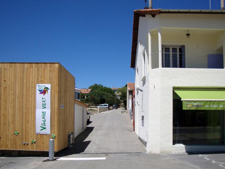 entrée du Village Vert