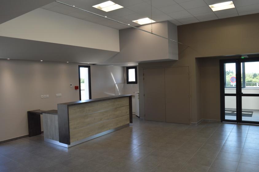 aménagement intérieur de la salle communale