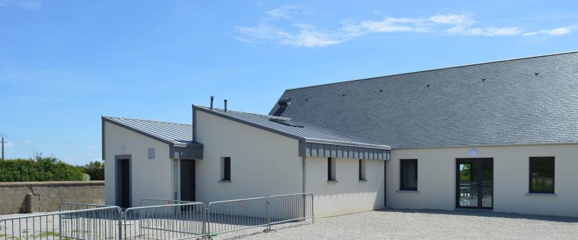 extension de la salle communale, bloc sanitaire et office cuisine