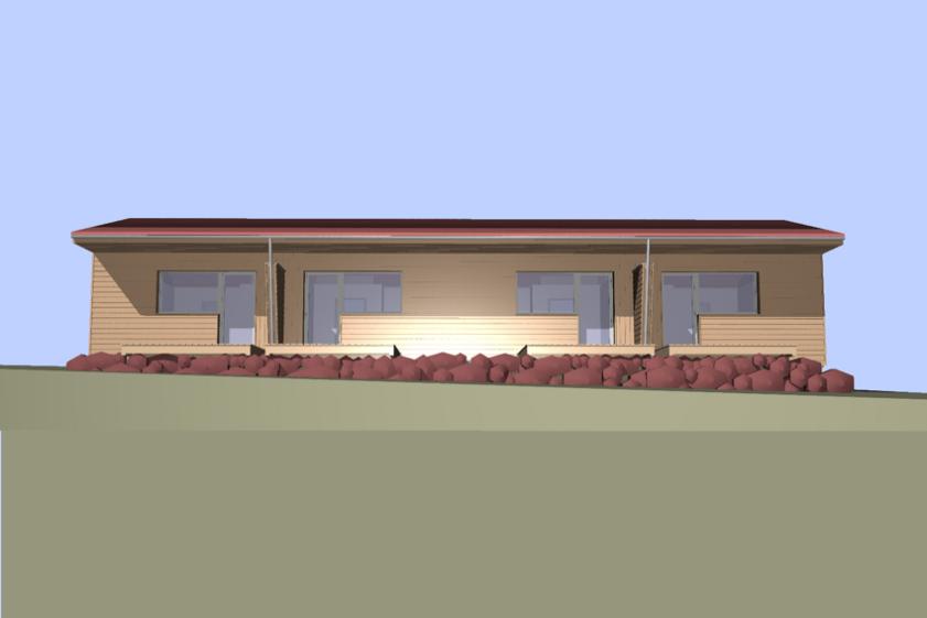 vu 3D du projet