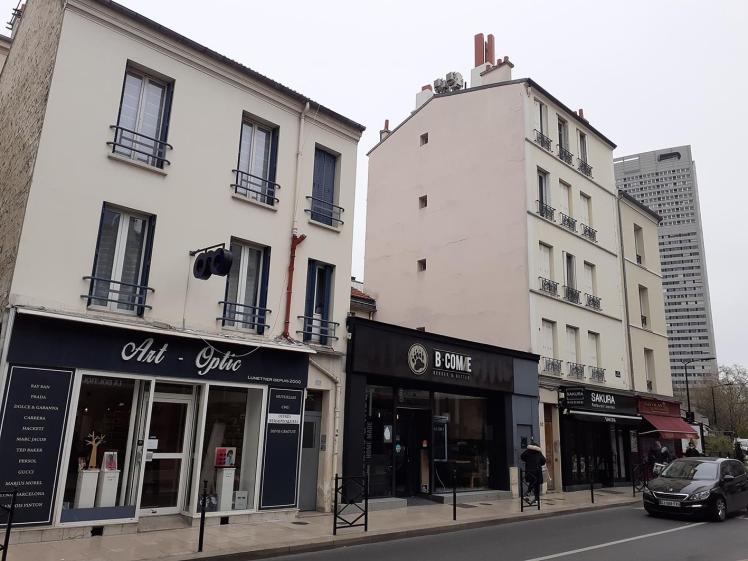 Existant: restaurant R+0 et dent creuse