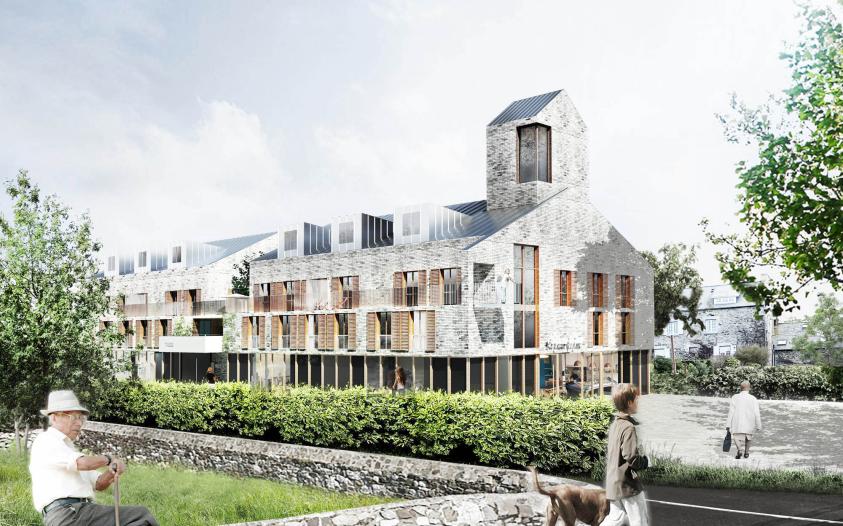 Immeuble collectif à Pléneuf Val André