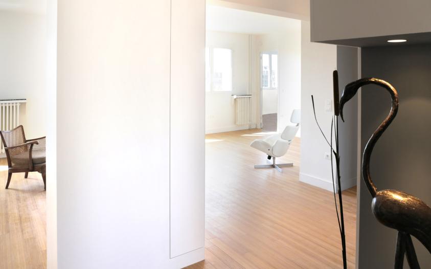 Réhabilitation d'un appartement sur le port de l'Arsenal
