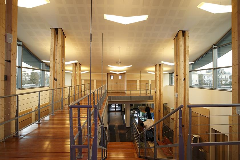 Vue sur le Hall atrium