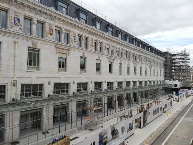 Façade restaurée