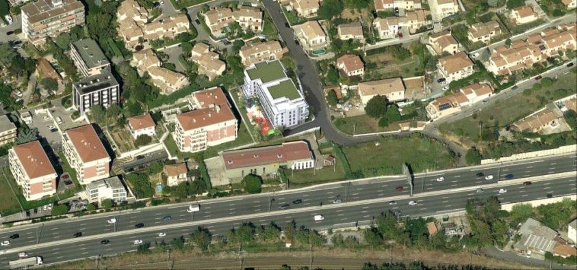 Vue aérienne