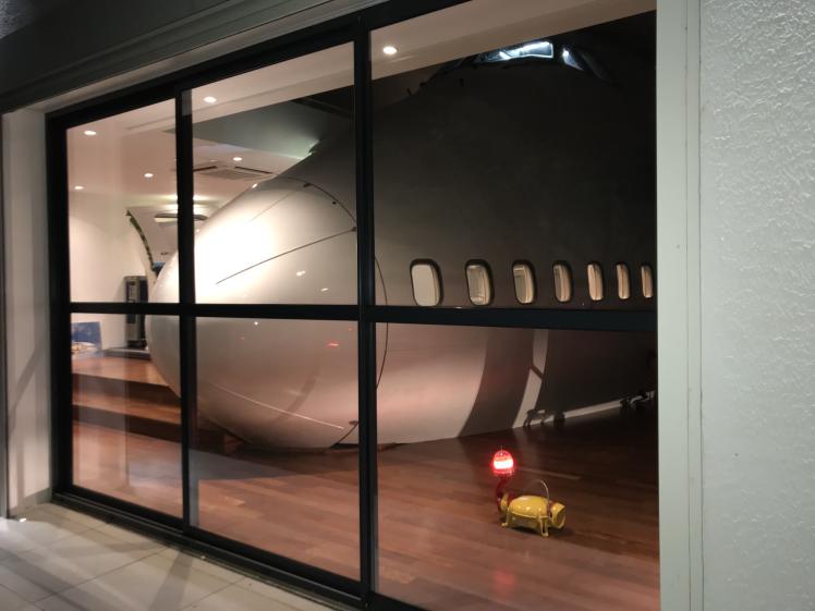 Un 747 à la maison