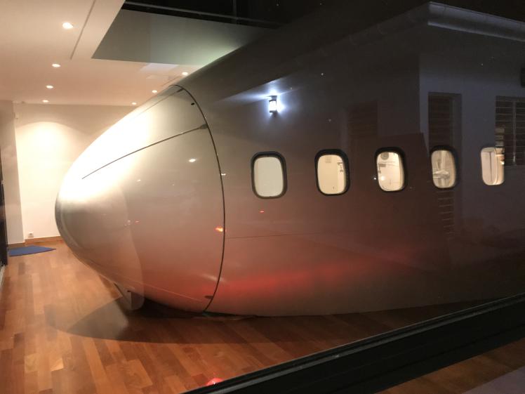 Un 747 à la maison