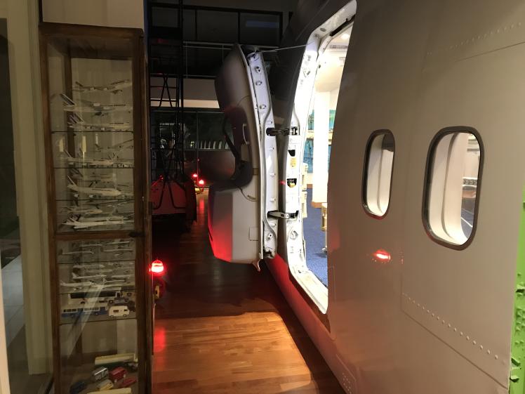 Un 747 à la maison