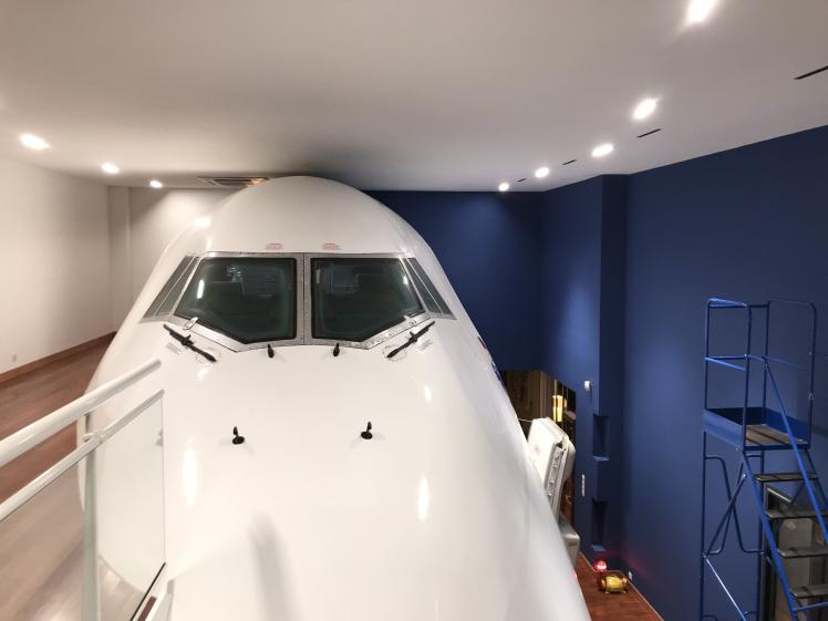 Un 747 à la maison
