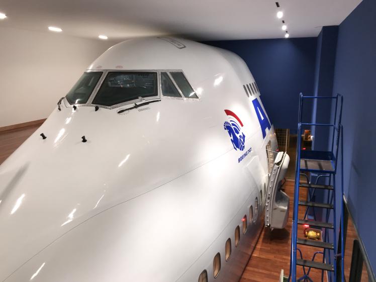 Un 747 à la maison