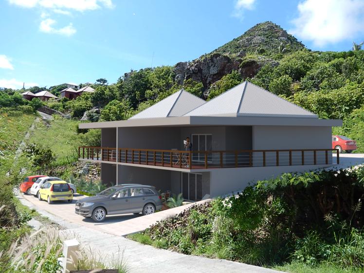 4 appartements à Saint-Barth