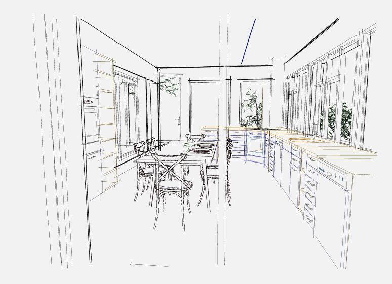 Croquis intérieur