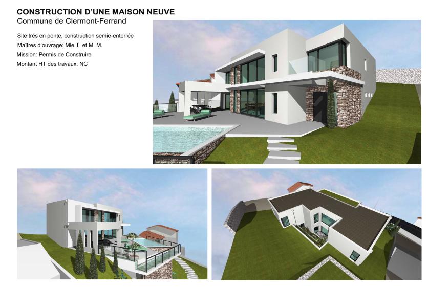 MAISON NEUVE COTE DE CLERMONT