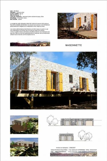 Cabinet d'Architecture Kayser Milleliri Architecte DPLG en Corse 15 b cours soeu