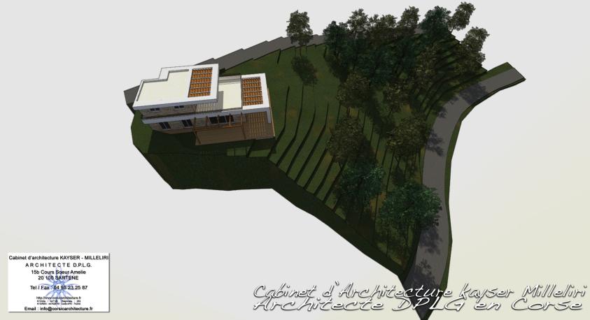 Cabinet d'Architecture Kayser Milleliri, Architecte DPLG en Corse