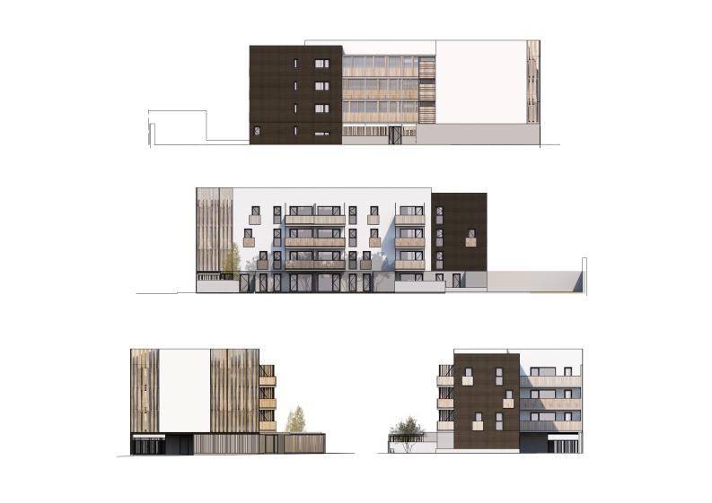 élévations permis de construire