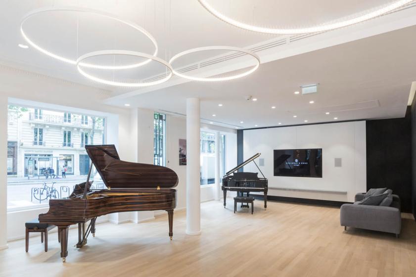 Steinway & Sons Showroom - Hall d'entrée