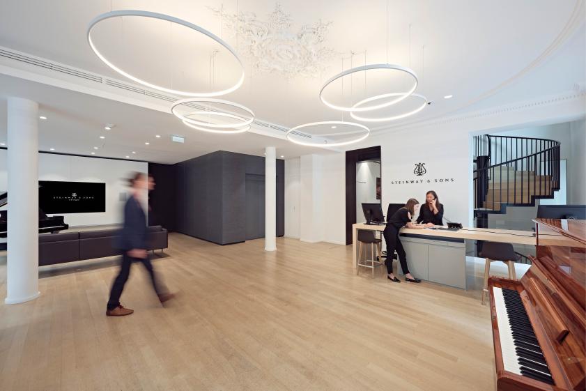 Steinway & Sons Showroom - Hall d'entrée