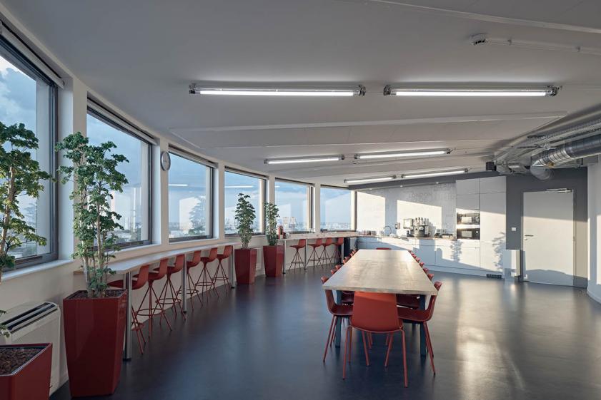 Dining Facilities, Equinix PA4, Paris IBX® Data Centre