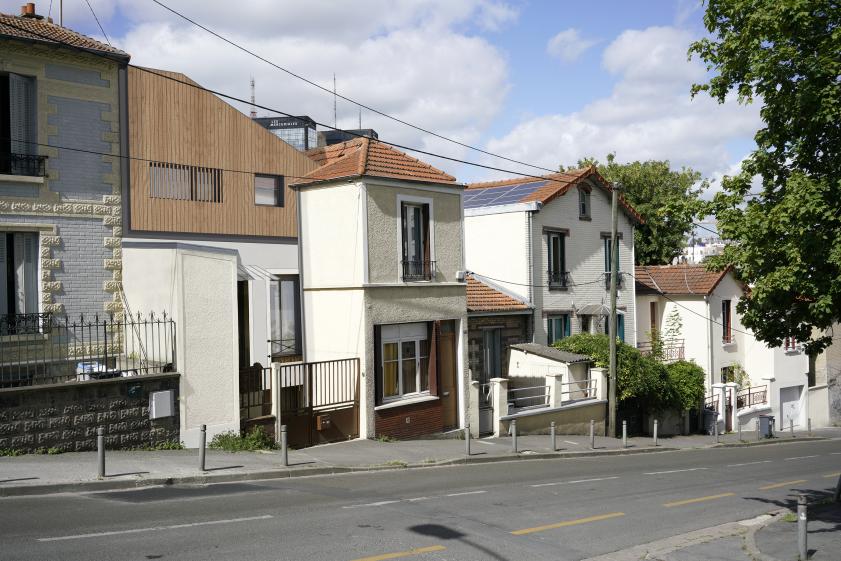 Perspective depuis la rue Lénine