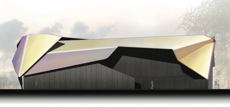 Concours Gymnase à Valence (non lauréat) - façade Sud