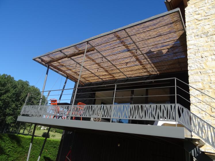 Façade sud terrasse