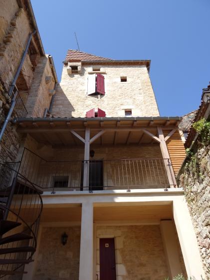 Façade sur le jardin