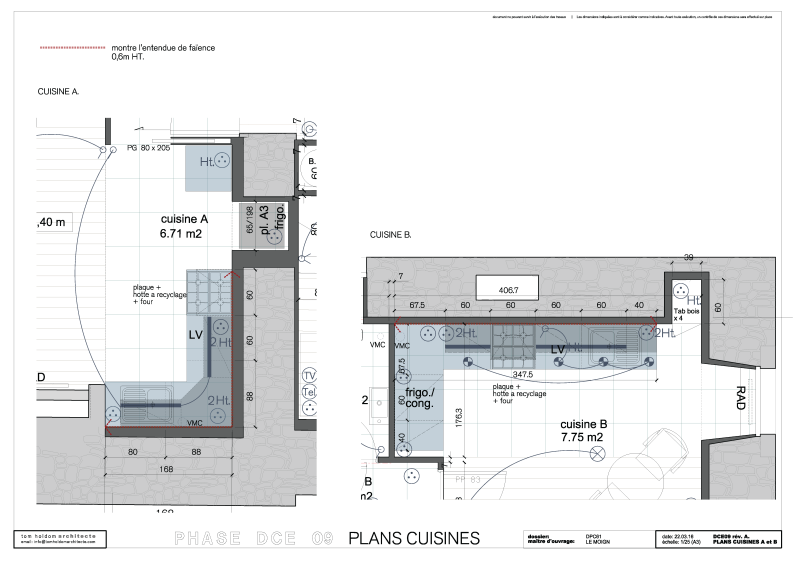 plans cuisines